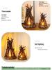 Creative Decorative Table Lamp - Rechargeable Atmosphere Light for Bar, Counter, or Bed & Breakfast Decor.