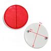 Hella Round Reflex Reflector Set RED 90mm For Truck Tractor Jeeps Universal AEs