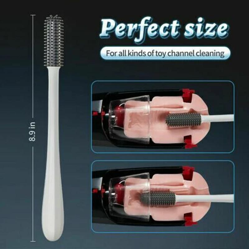 Adjustable Male Masturbator Belt for Masturbation Cup Silicone Cleaning Brush Sex Toy Cleaner Water Absorption Rod Drying Stick