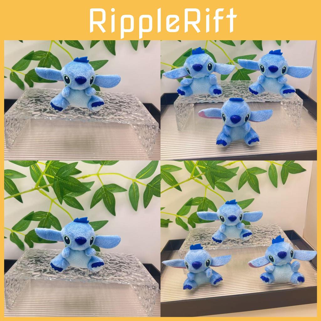 Adorable Small Stitch Plush Keychain Soft Pp Cotton Cute Cartoon Accessory Gift