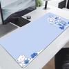 Cute Bunny Mouse Pad Purple Flower Large Gamer Mousepad Keyboard Mat XXXL Mouse Mats Kawaii Rubber Desk Pad Xcm Desk Rugs