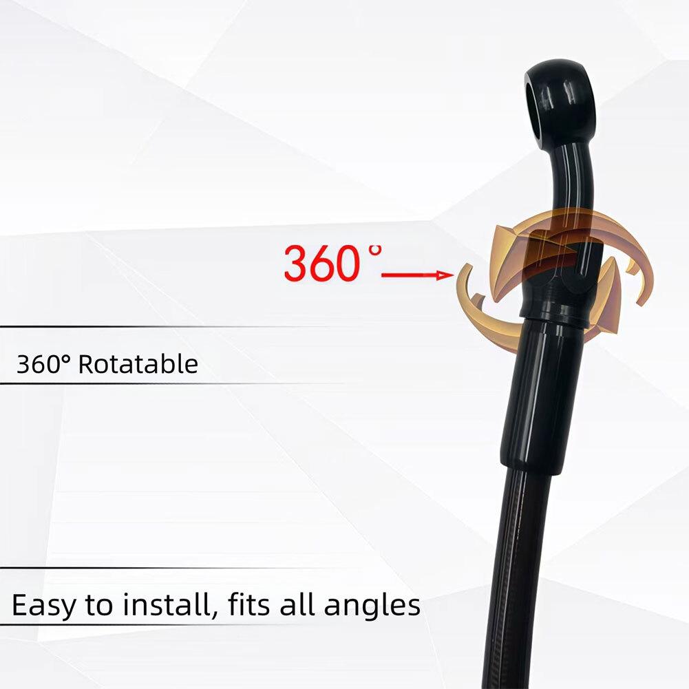 Hydraulischer Bremschlauch Edelstahlverstärkte Bremsleitung mit ABS-Ummantelung für Motorrad Bietet verbesserte Bremskontrolle