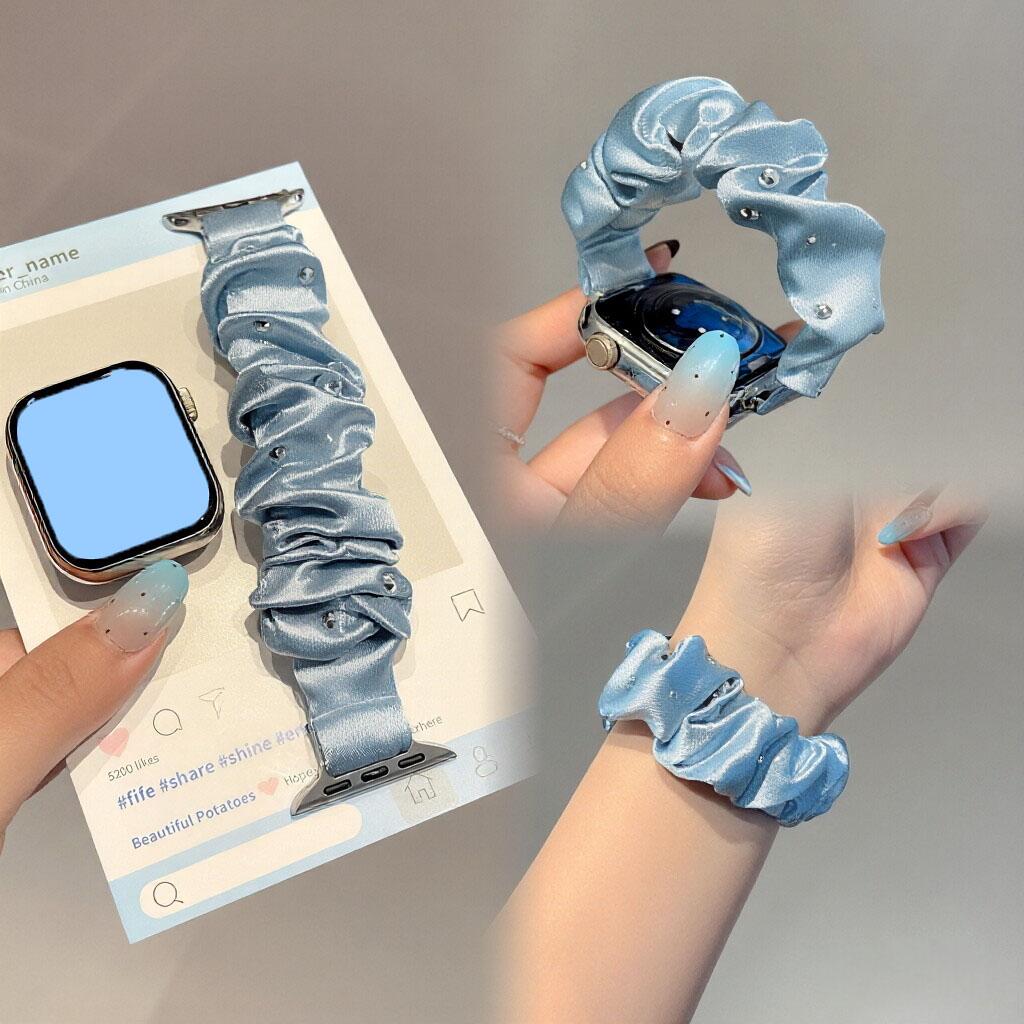 Correa con esquema de color caramelo para Samsung Galaxy Fit 3 Correa elástica de bucle único para Samsung Galaxy Fit3 SM-R390 Accesorios