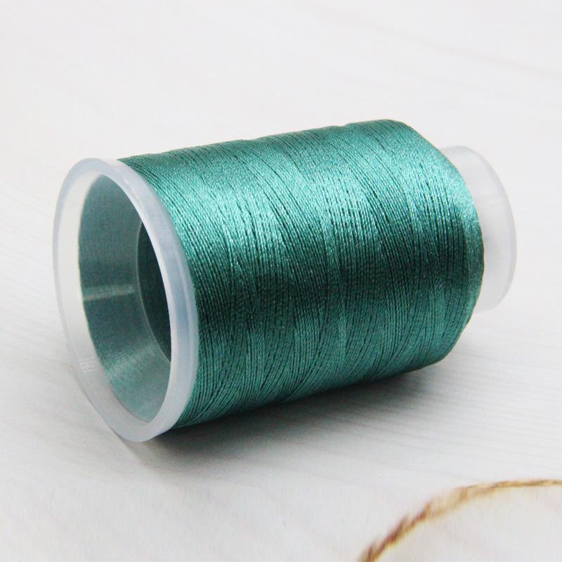 Vibrant Ice Silk Tassel Thread: 51 Colors for DIY Bracelets & Necklaces