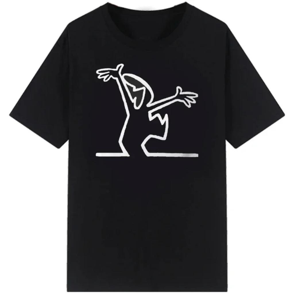 La Linea The Line Osvaldo Cavandoli TV Tričko pánské Šťastná Móda Dámská trička Streetwear Tričko Kulatý výstřih Ležérní topy Trička
