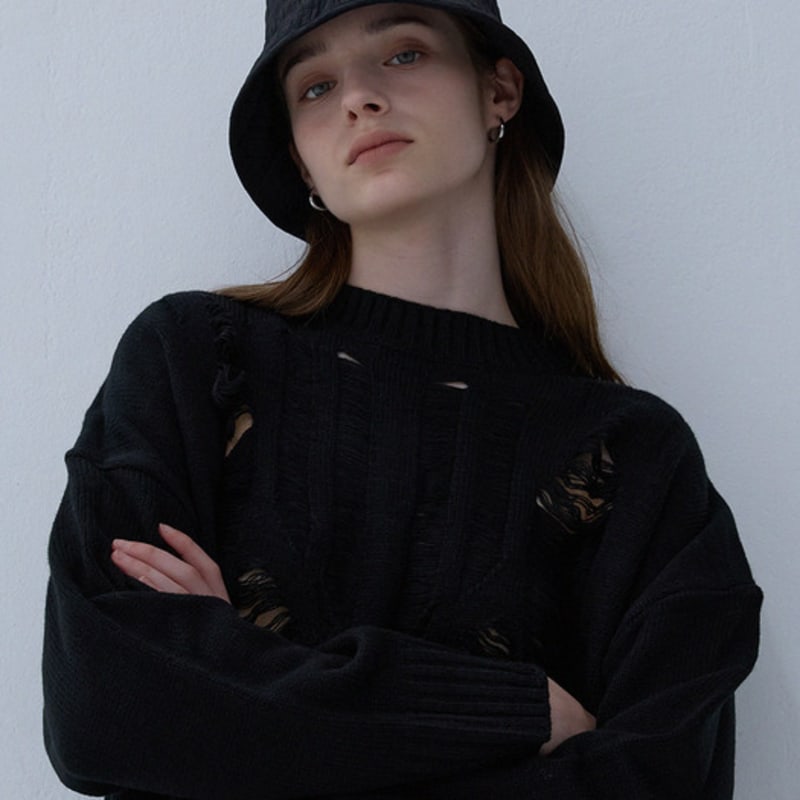 Marchen Quilting String Bucket Hat_2color