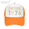 Mesh Cap Hat VINTAGE  Trucker Birthday for Unisex Women Born All the People Retro Baseball Caps