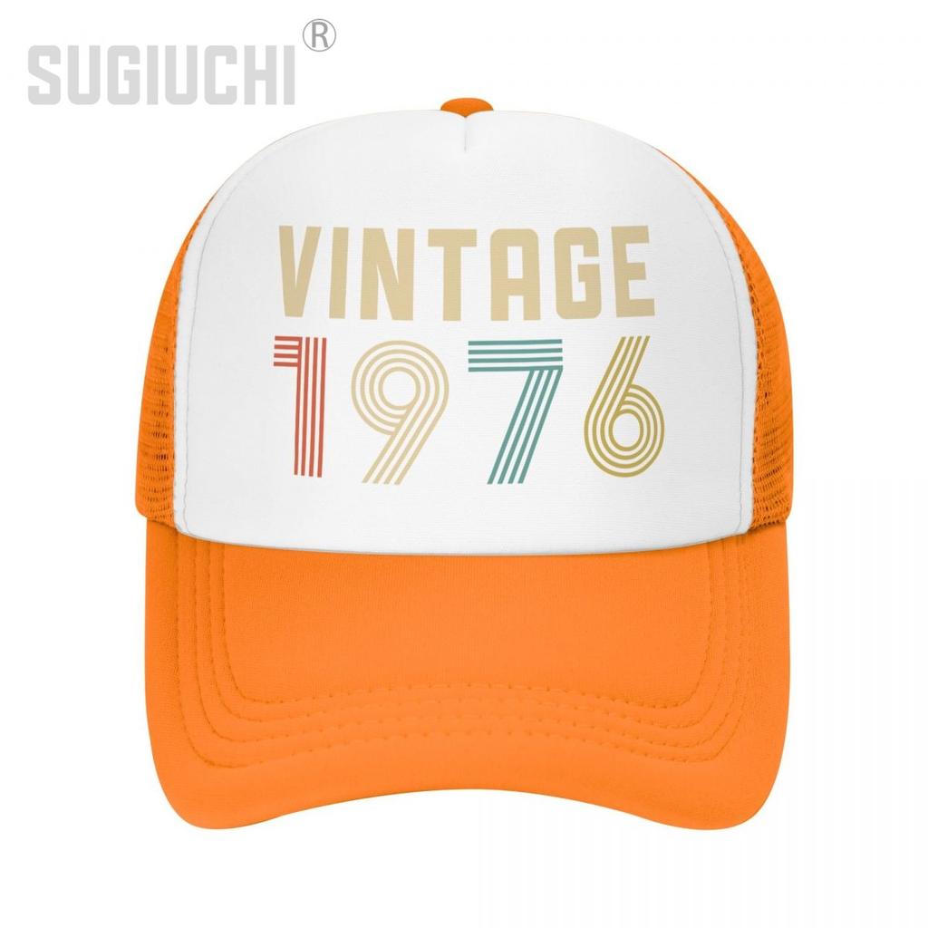 Mesh Cap Hat VINTAGE Trucker Birthday for Unisex Women Born All the People Retro Baseball Caps