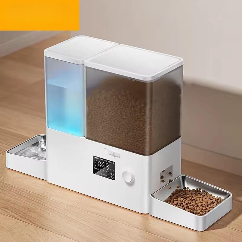 

Pet Smart Feeder, Universal Automatic Feeding for Cats and Dogs, Large-capacity Leak-proof, A Must for Going Out At Home Smart Feeder белый