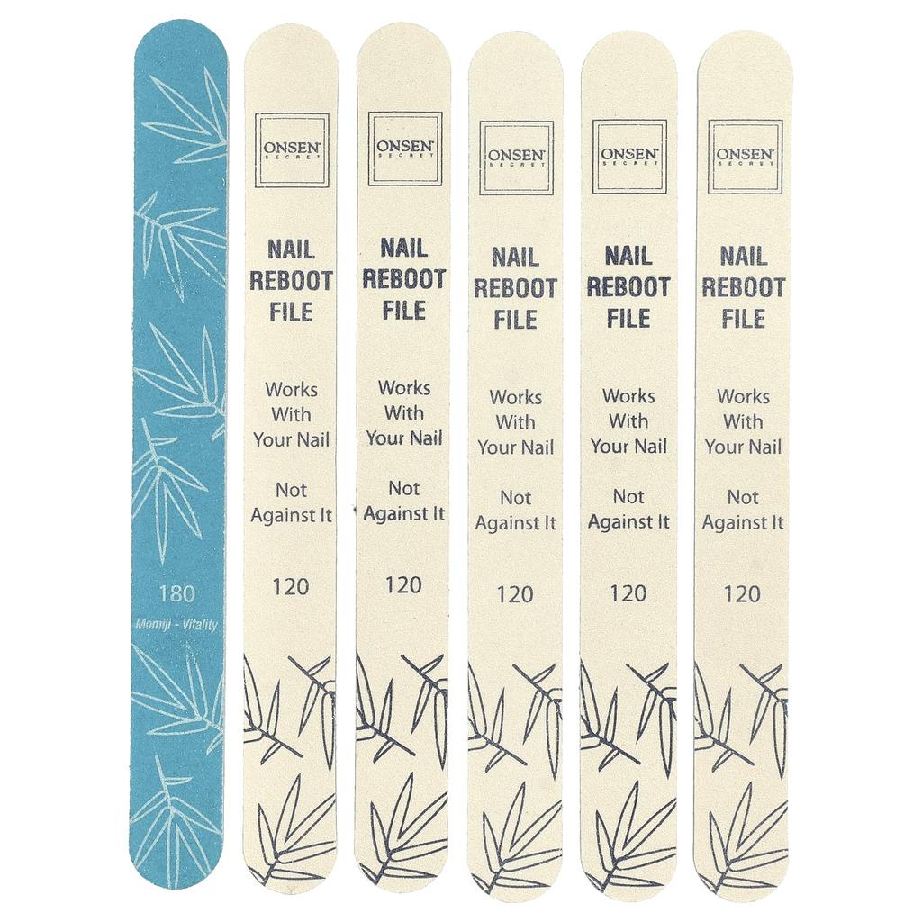 Nail Reboot File 120/180, 6 pcs