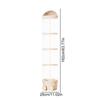 3 Layer / 4 Layers Plush Doll Storage Tube Stuffed Animal Storage Toy Display Transparent Stuffed Dolls Storage Bucket Organizer
