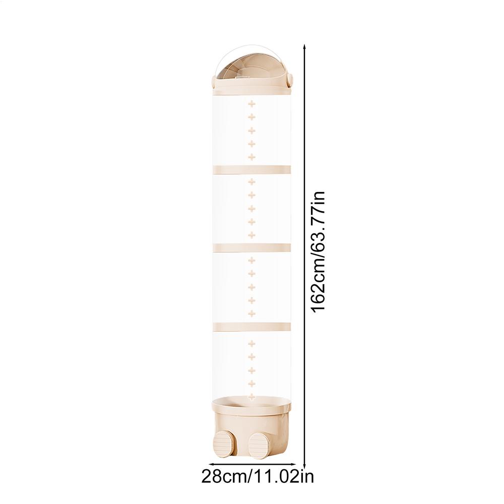 3 Layer / 4 Layers Plush Doll Storage Tube Stuffed Animal Storage Toy Display Transparent Stuffed Dolls Storage Bucket Organizer