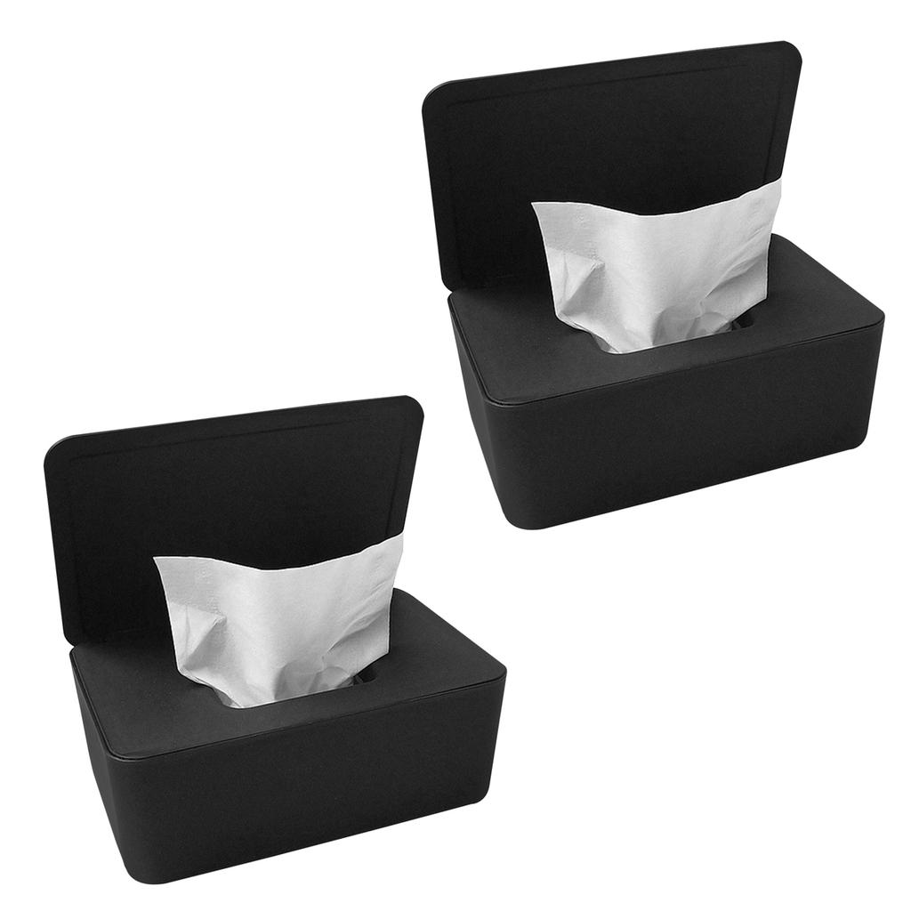 Wet Tissue Box Dustproof Wipes Dispenser Portable Tissue Box Storage Box with Lid For Car Home Office Desktop Organizer Hot Sale