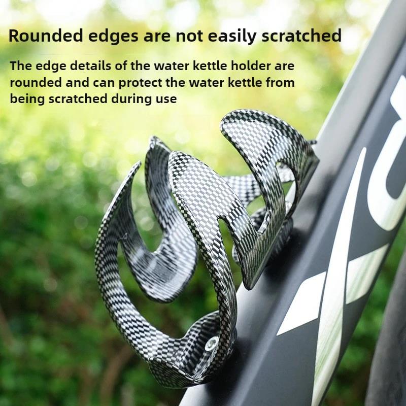 Bicycle Water Bottle Holder MTB Road Cycling Full Carbon Fiber Bicycle Water Bottle Cage Fiberglass Bicycle Accessories Cup Holders 5