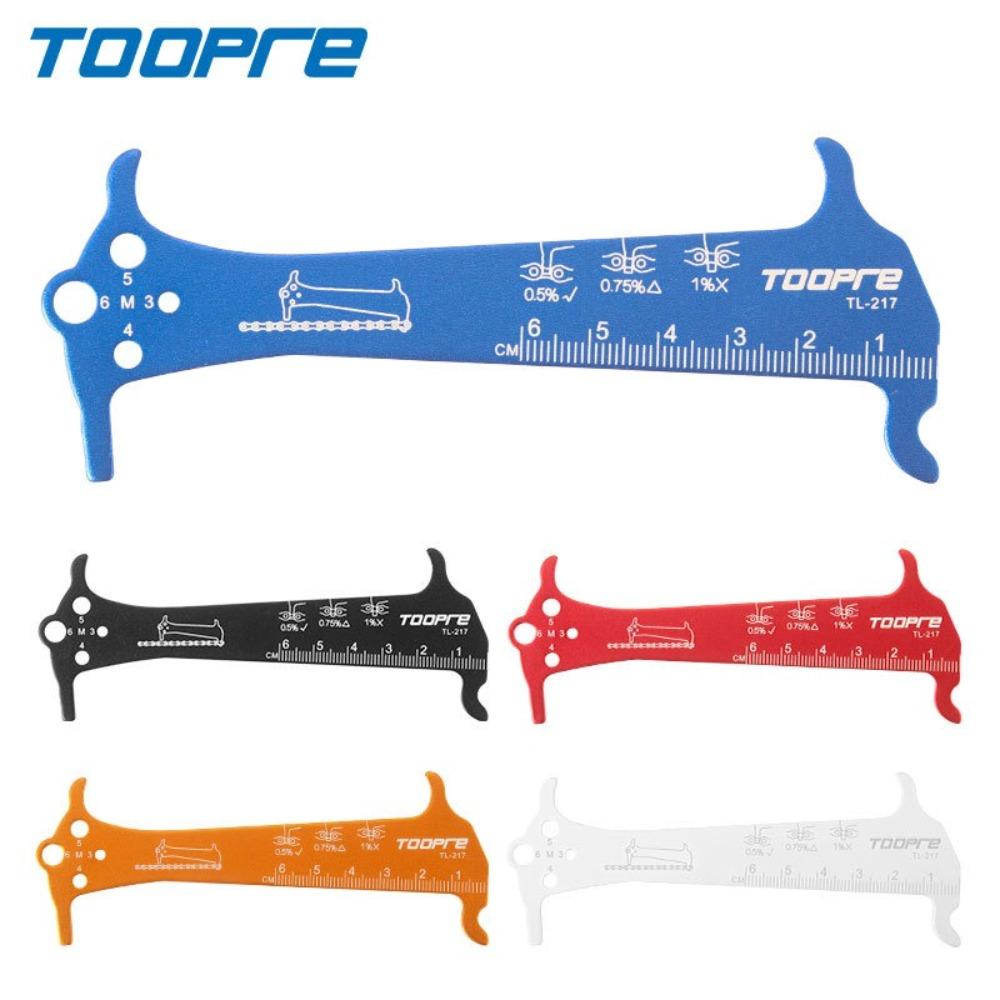 Aluminum Alloy Bike Chain Checker Chain Gauge Measurement Checker Mountain Road Bike