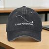 Baseball Cap I Had Potential Summer Casual Hip Hop Hats  Women Unisex Design Tennis Skate Breathable Snapback Cap