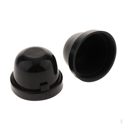 2Pcs Car Light for Rubber 70mm Waterproof