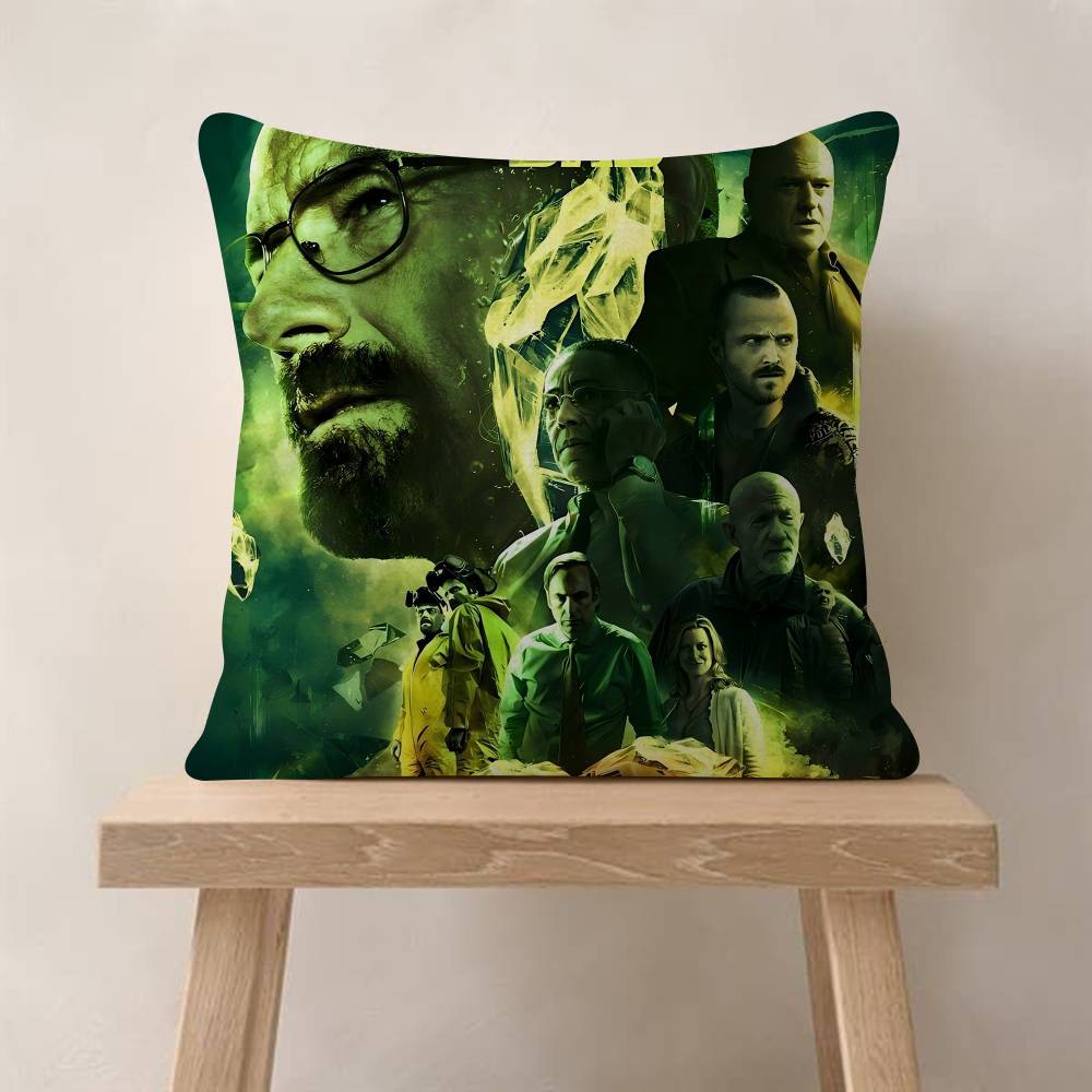 TV Series HD Breaking Bad 4545cm Cushion Cover Pillow Cover Decor Pillowcase Home Pillowcase For Couch Pillow