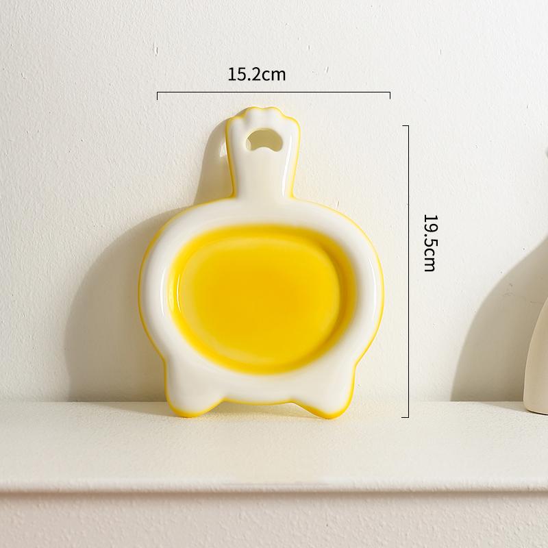 Kreativní moderní styl keramické podnosy domů jedinečné vynikající ovocné večeřové talíře roztomilé malé kočky svačinová plechovka podnos