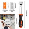 Multi-Purpose Long Handle Scraper With Blades Adhesive Remover Cleaning Scraper for Removing Glue Decal Car Window Glass Scraper