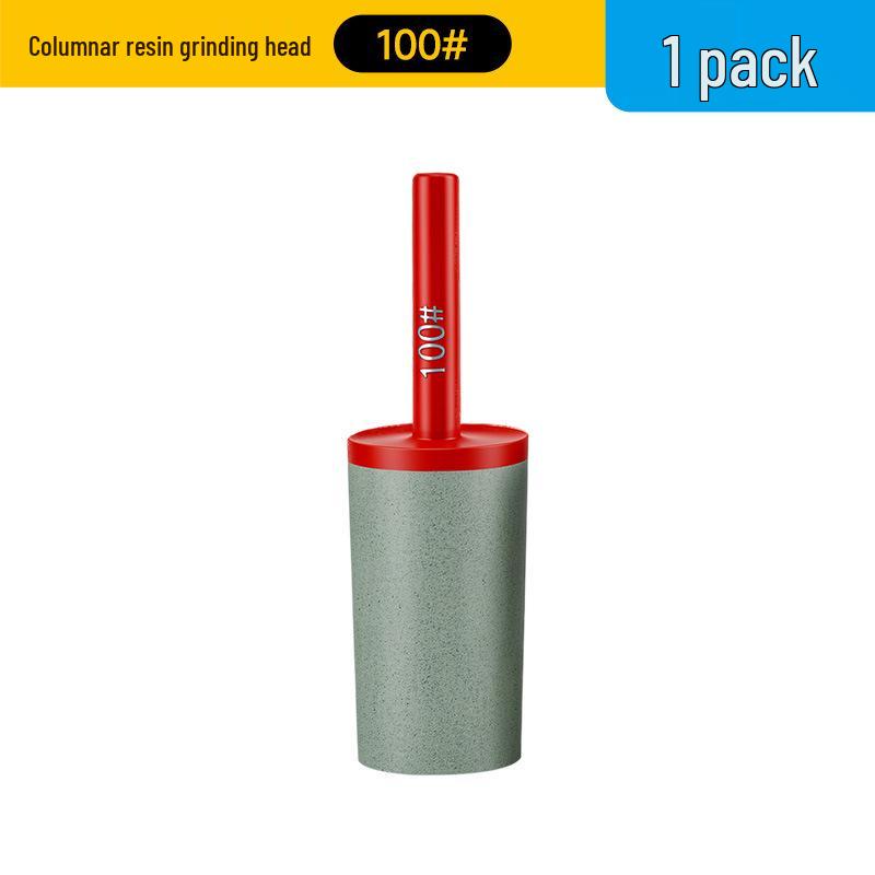Electric Drill Grinder: Diamond Polishing Cylinder & Resin Grinding Head for Stone Carving
