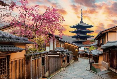 In Beverly Jigsaw Yasaka Pagoda X 38 [Made Japan] 300-piece Puzzle (26 Cm) 300-098