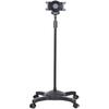 Support tablette - startech - stndtbltmob - noir - réglable en hauteur - roulettes de frein