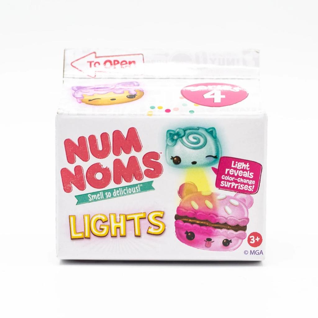 NumNoms Scented Doll Glitter Nail Polish Shimmer Lipgloss Stamps Lights Cute Num Nom Toy Collection Kids Girls Birthday Gifts