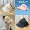 Summer Sun Protection Hat With Curved Brim For Women Casual Outdoor Wear