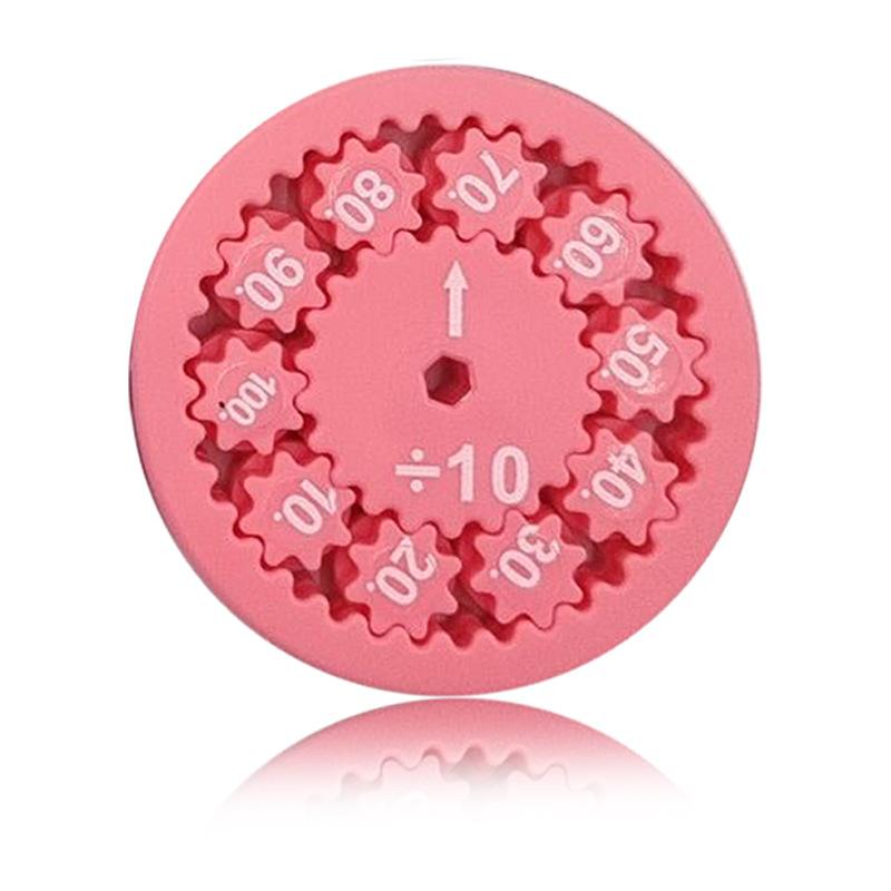 1Pcs Math Fidget Spinners Desktop Math Game Addition Subtraction Multiplication Division Math Games Party Favors for Kids Gift