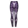 Women Ladies Fashion Printing  High Waist Long Pants Leggings Gothic Pants