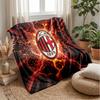 AC Milan Theme blanket Soft Flannel Blanket Plush Throw Blanket Cozy Sofa Bed Blanket for Home Decor