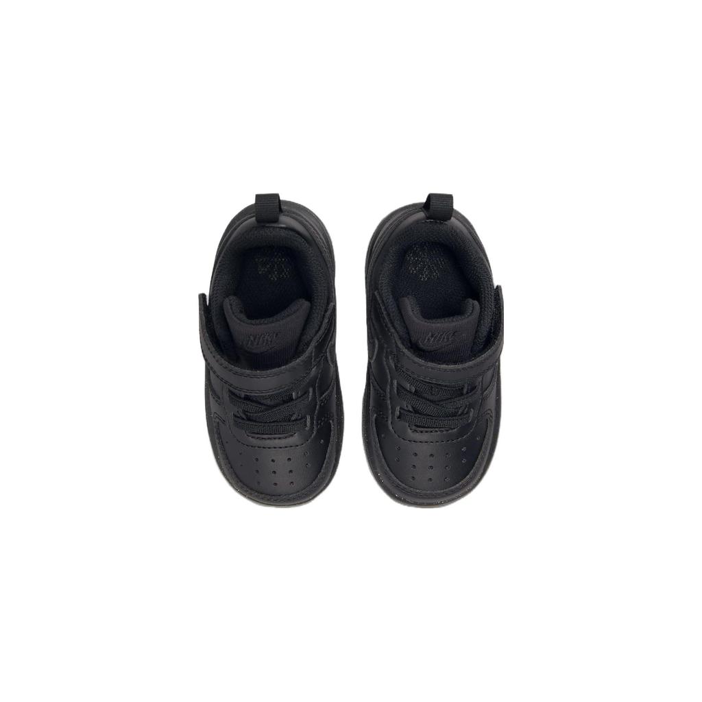 Nike Court Borough Low Recraft TD Triple Black Baby Sneakers DV5458-002