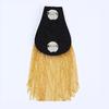 Yousheng Shoulder Epaulet Buttons Rivet Chain Tassels Handmade DIY Clothes Decor Men Women Shoulder Board Badge Brooch Business Suit Accessories