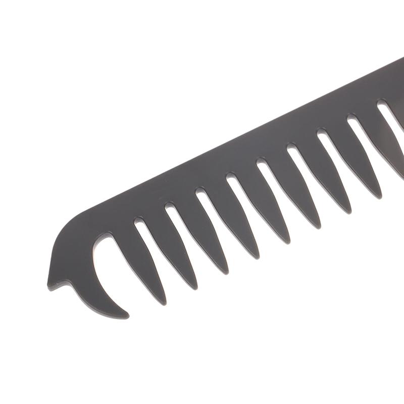 3 In 1 Pocket Folding Comb Wide Tooth Oil Head Comb Beard Combing Barber Hair Clipper Combs Hair Styling Tools