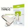 1TB Dual Interface Type-C Metal Rotating USB Flash Drive, Compatible with Apple Phones.
