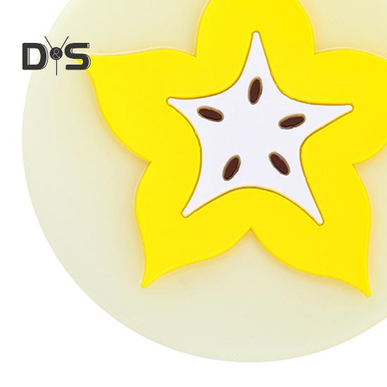 1 комплект подставки для чашек с фруктовым узором — фото 6