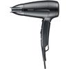 Compact Travel Hair Dryer - - HT 0159 - Diffuser &; Concentrator - 1600 W - Foldable Handle - Black