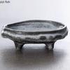 Creative Ceramic High Foot Dinner Plate Dessert Plate Snack Plate Salad Plates Spaghetti Plates Restaurant Specialty Tableware
