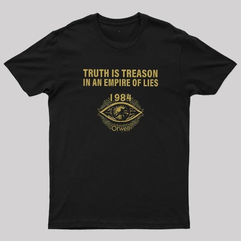 

1984 Orwell Geek T-Shirt New Spring/Summer Arrivals Regular Fit Casual Streetwear 5XL різнокольоровий
