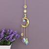 Sun and Smiley Face Crystal Suncatcher Ornament T107