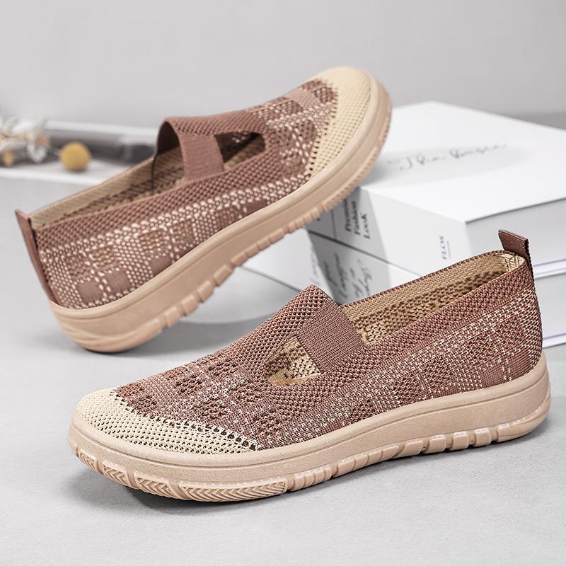 Fashion Shoes for Women Walking Shoes Slip On Arch Support Memory Foam Breathable Sneakers Summer Comfortable Casual Trainers