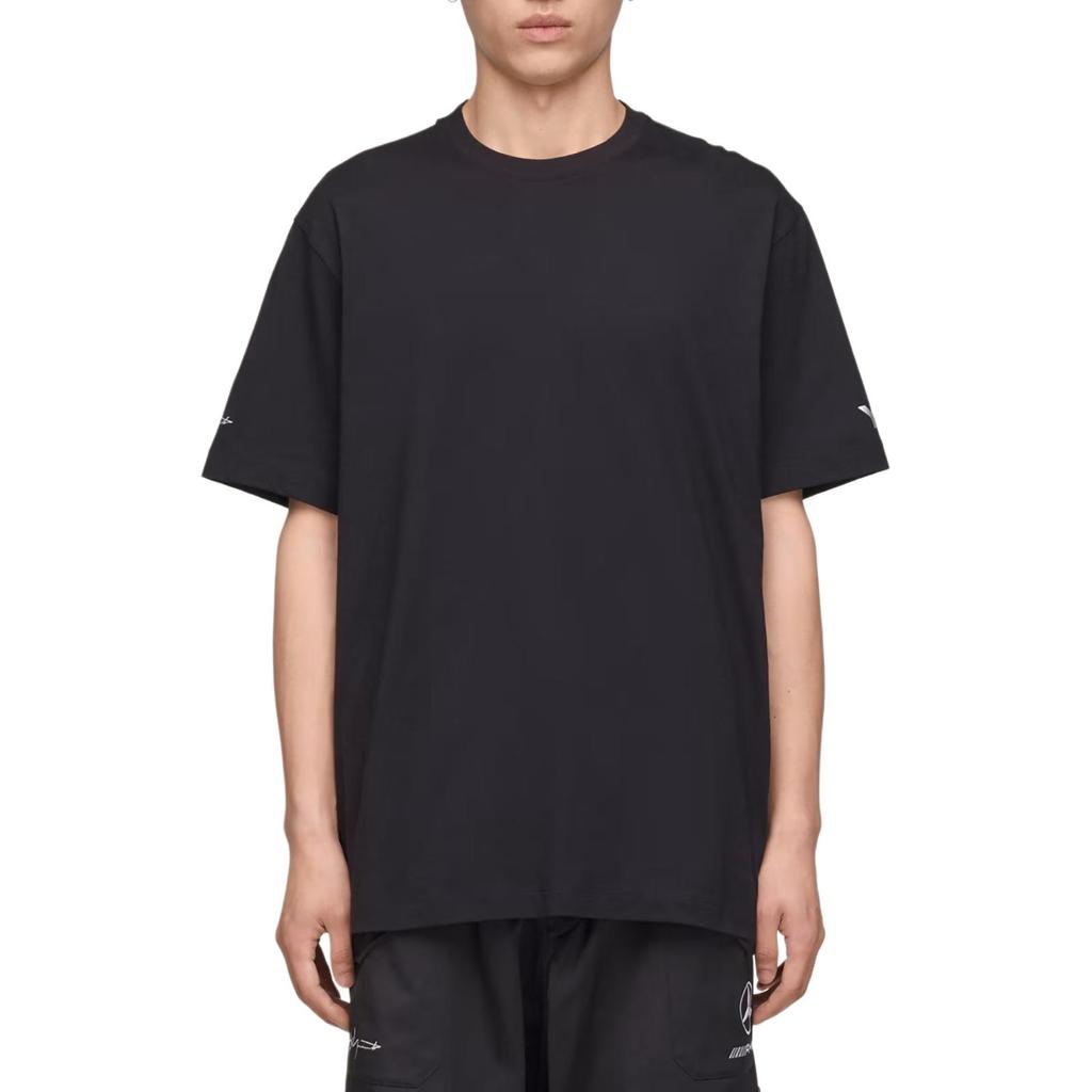 Y-3 × Yohji Yamamoto × Mercedes-AMG Petronas F1 Team Logo Round Neck Loose T-Shirt Men Tops KR2374