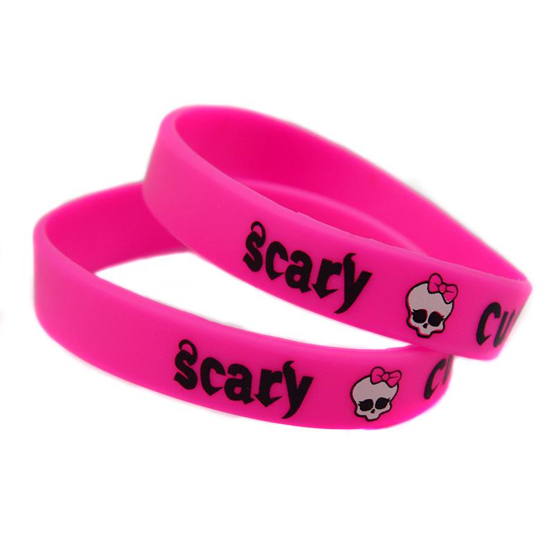 Anime Monster High silikoninė sportinė apyrankė