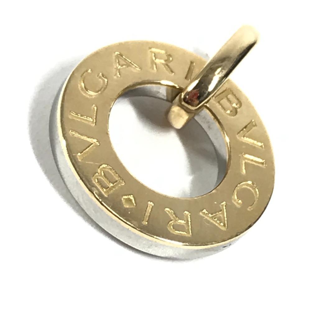 BVLGARI Necklace Jewelry Accessories Choker Logo Bicolor Gold K18YG Pendant top