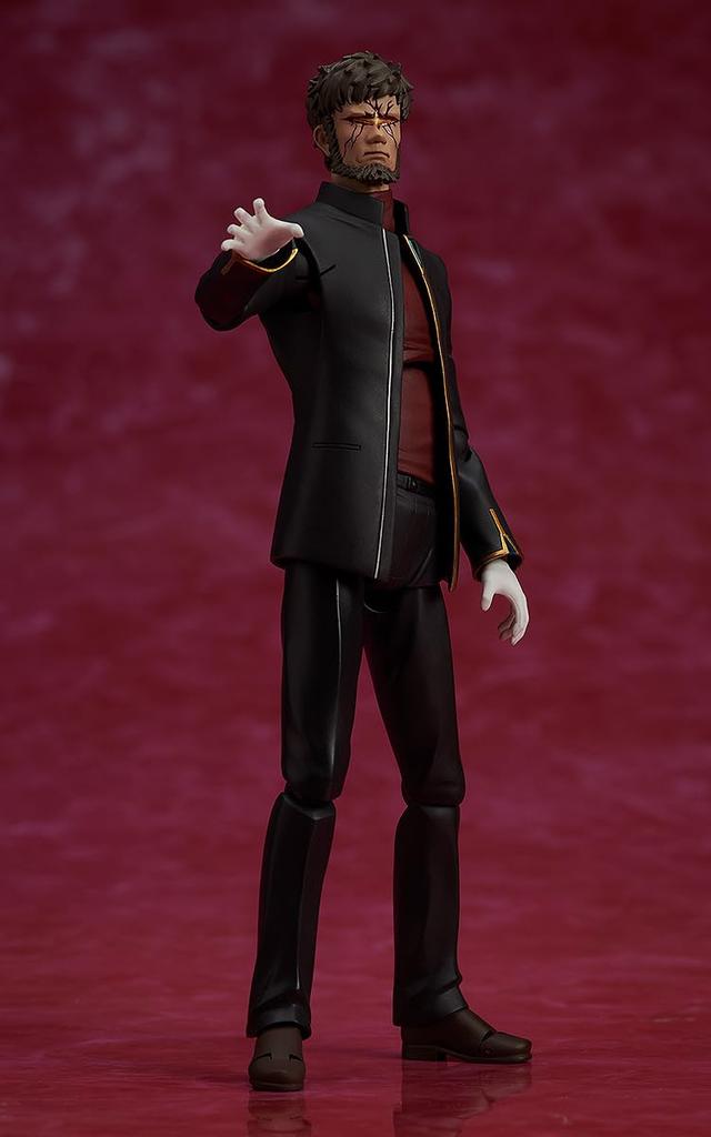 figma Shin Evangelion Theatrical Version Ikari Gendo Plastic Painted Movable Figure Non-scale