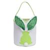 2026 Easter Egg Basket Light Up Plastic Handheld Candy Gift Bucket Bag for Kids Party Hunt Holiday Decorations Accessories