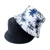 Double Sided Panda Bucket Hat for Men Women Outdoor Sun Protection Fisherman Cap Trendy