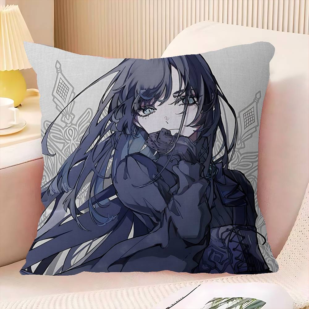 Ado Kyogen X Uta Anmie Pillow Cushion Cover Pillowcase Living Room Sofa Home Decor Customized