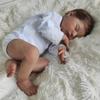 BZDOLL 50cm 20inch Soft Vinyl 3D-painting Skin with Realistic Asleep Reborn Baby Doll Newborn Bebe Girl Lifelike Princess Gift Toy for Kids